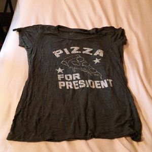 Pizza for president tee